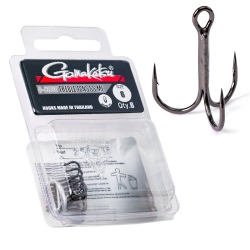 Крючки тройники Gamakatsu Treble 18NS SS ME №6, 6 шт.