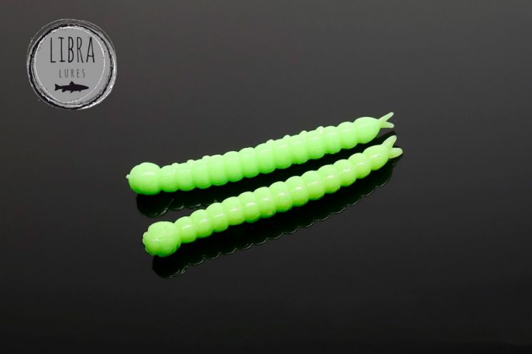 Приманка Libra Lures Slight Worm 38 (026 Hot apple limited edition) (Сыр) (3.8см) 15 шт.