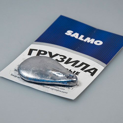 Грузила свинцовые Salmo незацепляйка донные вес от 10,5 до 112 гр.