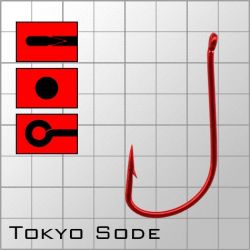 Крючок одинарный Metsui Tokyo Sode