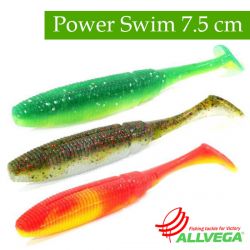 Силиконовые приманки Allvega Power Swim 7.5cm