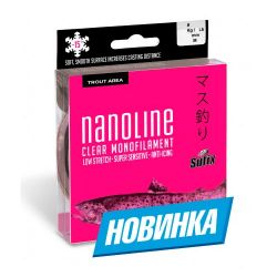 Леска Sufix Nanoline Trout 100м прозрачная