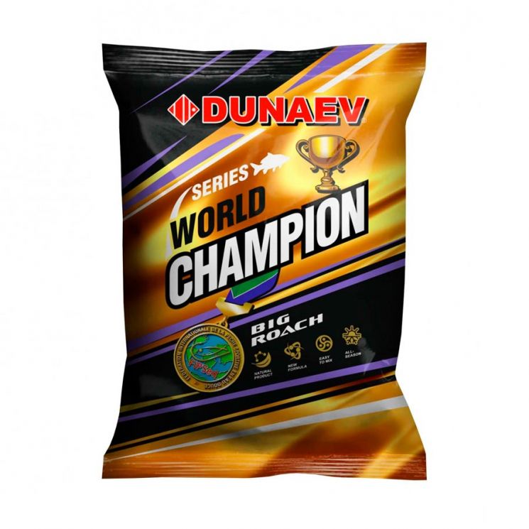 Прикормка "Dunaev World Champion" 1кг Big Roach