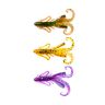 Твистер Lucky John Hogy Hog 1.6in 40мм Mix Pack/MIX1 24шт.