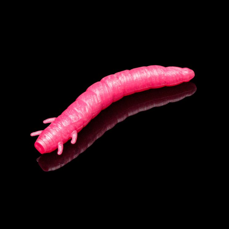 Приманка Soorex King Worm 55мм (1.8г, 7 шт) цвет 404 Барби, аромат - Персик