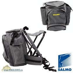 Стул-рюкзак Salmo Back Pack карманом на молнии