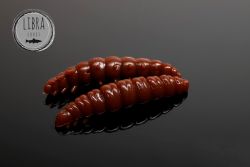 Приманка Libra Lures larva 45 (038 Brown) (Сыр) (4,5см) 8 шт.