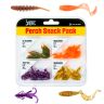 Твистеры и слаги Lucky John Perch Snack Pack 02 SET/Mix Pack 70шт.