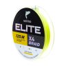 Леска плетеная Salmo Elite X4 #0.4PE (0,10мм, 3,4кг) 125м Fluo Yellow