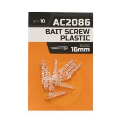Фиксатор винтовой для крепления насадок Orange AC2085 Bait screw plastuc (10 шт.) 16 мм