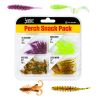 Твистеры и слаги Lucky John Perch Snack Pack 04 SET/Mix Pack 67шт.