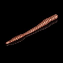 Приманка Soorex Soorex Worm 80мм (1.3г, 6 шт) цвет 131 Коричневый, аромат - Персик