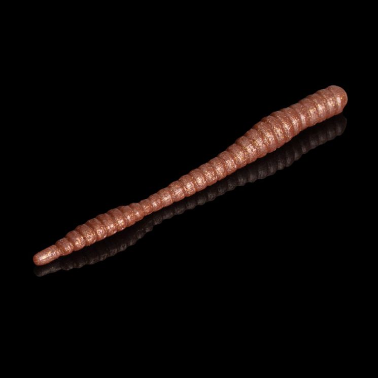 Приманка Soorex Soorex Worm 80мм (1.3г, 6 шт) цвет 131 Коричневый, аромат - Клубника