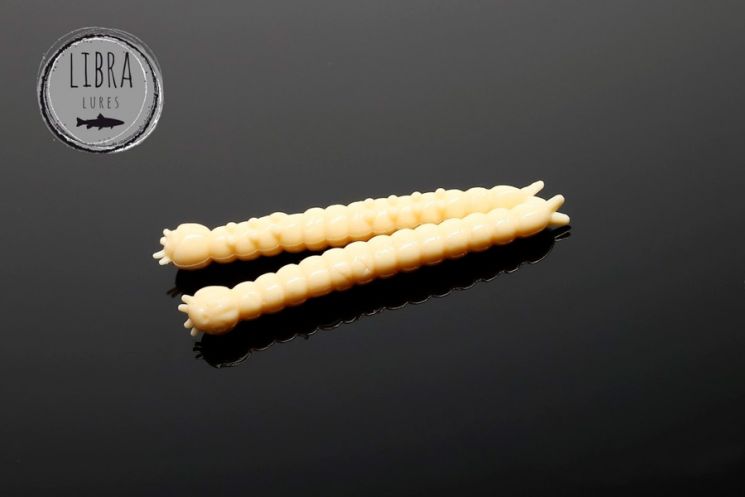 Приманка Libra Lures Slight Worm 38 (005 Cheese) (Криль) (3.8см) 15 шт.