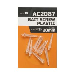 Фиксатор винтовой для крепления насадок Orange AC2085 Bait screw plastuc (10 шт.) 20 мм