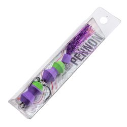 Мандула Lucky John Pennon Tipsyworm фиолетовый-зеленый