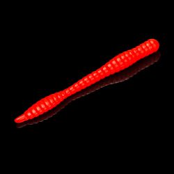 Приманка Soorex Soorex Worm 80мм (1.3г, 6 шт) цвет 132 Красный, аромат — Клубника