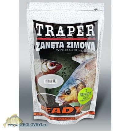 Прикормка зимняя Traper Zimowe Ready готовая увлажненная 0,75 кг Ochotka (мотыль)