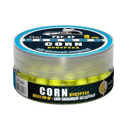 Бойлы плавающие Sonik Baits Micron Fluo Pop-Ups Corn(Кукуруза) 8мм 50мл