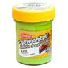 Паста форелевая Berkley Powerbait Natural Scent Glitter Trout Bait (50 г) Liver Chartreuse