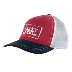 Бейсболка Lucky John Summer Red, размер L