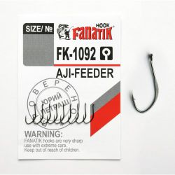 Крючок одинарный Fanatik Aji-Feeder FK-1092