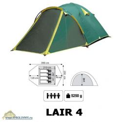 Палатка 4-х местная Tramp Lair 4