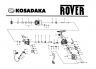 Катушка Kosadaka Rover 1500