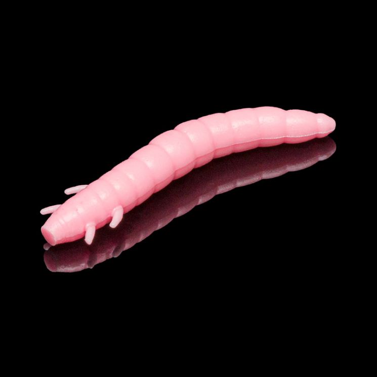 Приманка Soorex King Worm 55мм (1.8г, 7 шт) цвет 105 Нежно-розовый, аромат - Банан