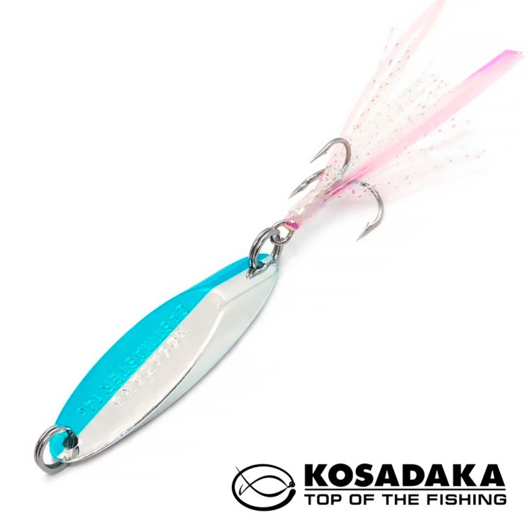 Блесна Kosadaka Castmaster 28г PT/BCH (Платина/Голубой хром)