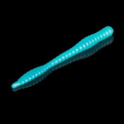 Приманка Soorex Soorex Worm 80мм (1.3г, 6 шт) цвет 212 Голубое свечение, аромат - Креветка