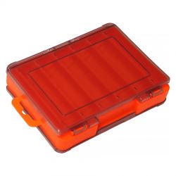 Коробка двухсторонняя для воблеров Kosadaka TB-S31E-OR 14x10.5x3см, оранжевая