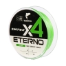 Шнур плетеный Salmo Sniper X4 ETERNO Braid #0.4PE (0,10мм, 8,8кг) 125м Apple Green