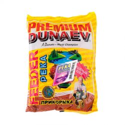 Прикормка "Dunaev Premium" 1кг Фидер Река Красная