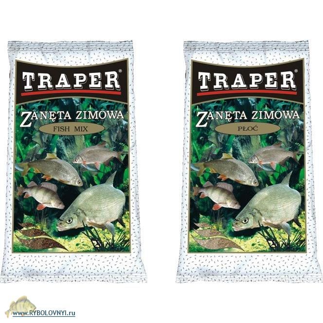 Прикормка зимняя Traper Zimowe 0,75 кг Плотва