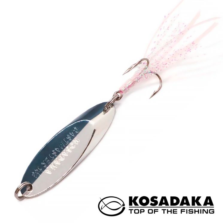 Блесна Kosadaka Castmaster 14г PT/BN (Платина/Черный никель)