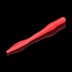 Приманка Soorex Soorex Worm 80мм (1.3г, 6 шт) цвет 214 Розовое свечение, аромат - Клубника