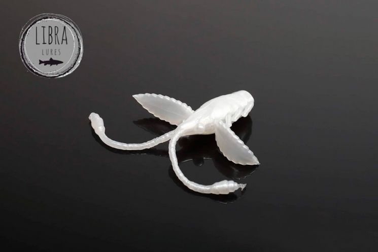 Приманка Libra Lures Pro Nymph 18 (004 Silver pearl) (Сыр) (1.8см) 15 шт.