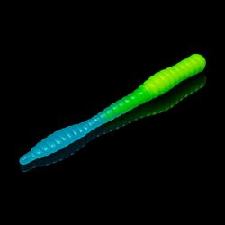 Приманка Soorex Soorex Worm 80мм (1.3г, 6 шт) цвет 216 Шартрез-Голубое свечение, аромат - Сыр