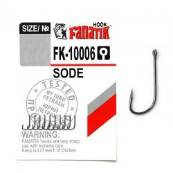 Крючок одинарный Fanatik Sode FK-10006
