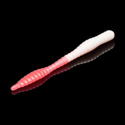 Приманка Soorex Soorex Worm 80мм (1.3г, 6 шт) цвет 226 Белый-розовое свечение, аромат - Креветка