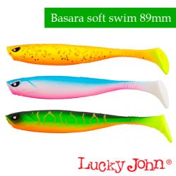 Силиконовые приманки Lucky John 3D Series Basara Soft Swim 3.5″
