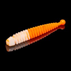 Приманка Soorex Tail 58мм (0.9г, 7 шт) цвет 301 Белый-Оранжевый, аромат - Креветка