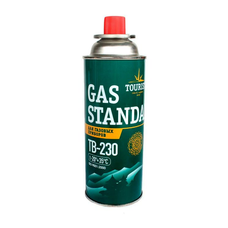 Газ баллон GAS STANDARD (TB-230) для портативных приборов, «Tourist»