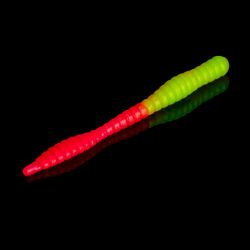 Приманка Soorex Soorex Worm 80мм (1.3г, 6 шт) цвет 302 Шартрез-Фуксия, аромат - Креветка