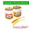 Силиконовые приманки Lucky John Pro Series Spanky Worm 3.2″
