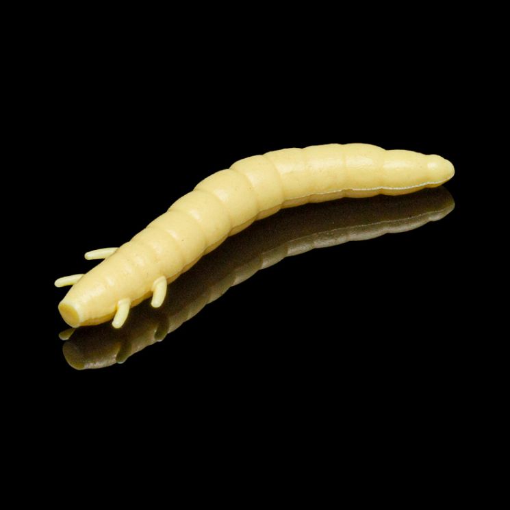 Приманка Soorex King Worm 55мм (1.8г, 7 шт) цвет 125 Айвори, аромат - Тутти-Фрутти