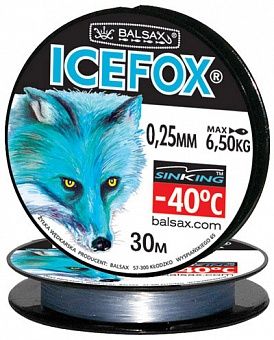 Леска зимняя монофильная BALSAX Ice Fox