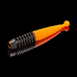Приманка Soorex Tail 58мм (0.9г, 7 шт) цвет 304 Черный-Оранжевый, аромат - Креветка