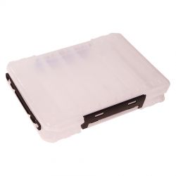 Коробка двухсторонняя для воблеров Kosadaka TB-S31B-CL 27x19x5см, прозрачная